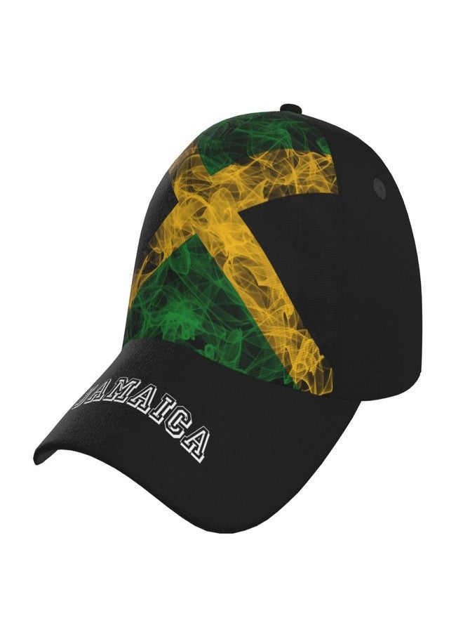 KKRMTUG Jamaica Baseball Cap for Men Women, Fashion Adjustable Jamaica Hat Casual Trucker Hats Sun Visor Caps - Image 1